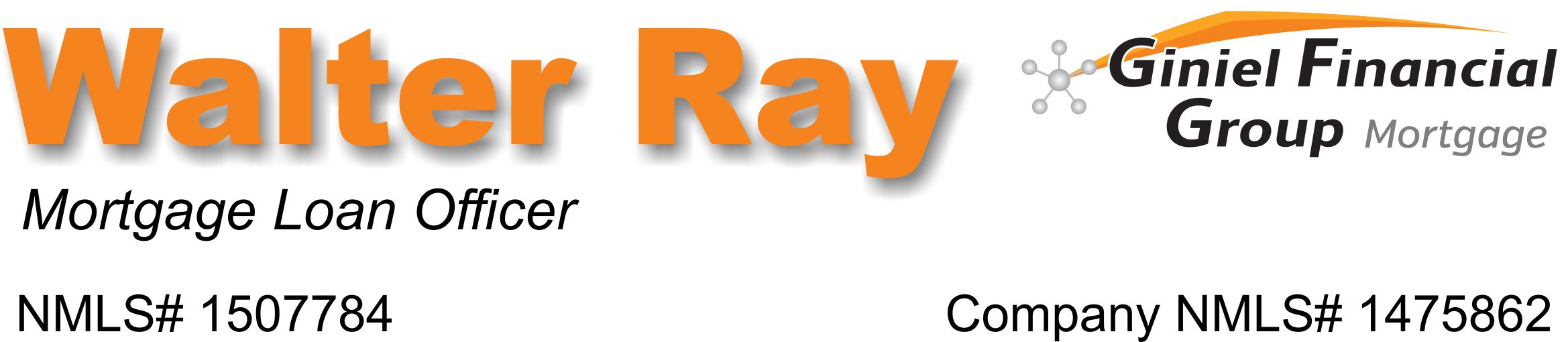 Walter Ray - Header logo